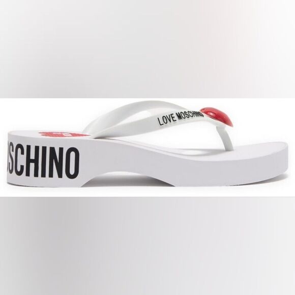 NIB Love Moschino Eva Platform Flip Flop Sandal - Picture 9 of 11